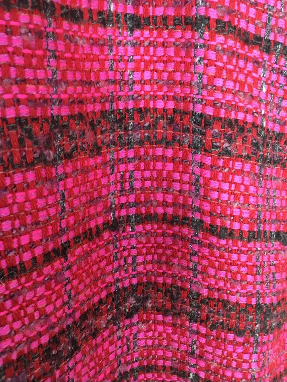 Kate Spade Wool and Silk Blend Tweed Mini Skirt
